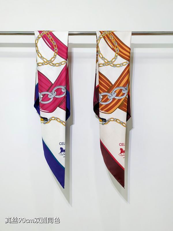 Celine silk scarf hm10